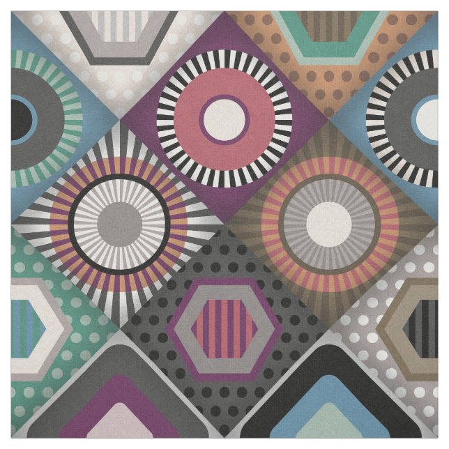 Tissu fête du diamant (Échantillon)