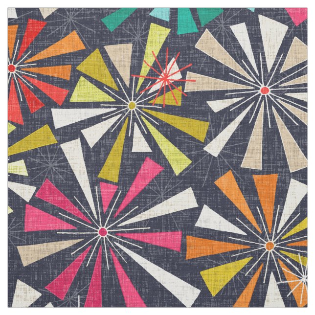 Tissu feu d'artifice cobalt (Échantillon)