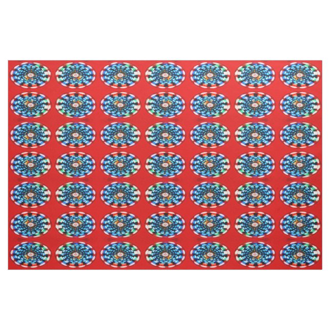 Tissu Feu de bougie éclaté (Fat Quarter)