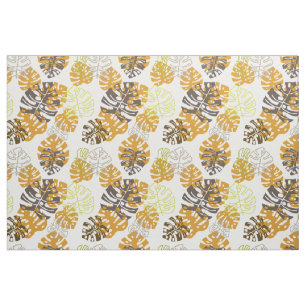 tissu feuille automne