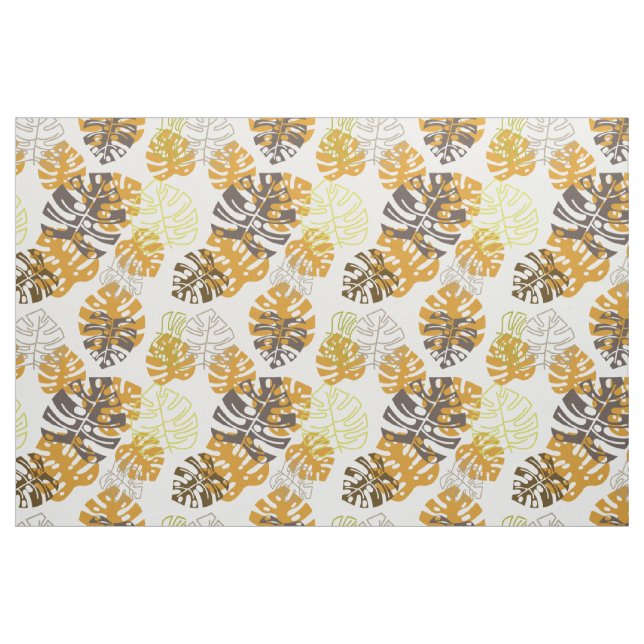 tissu feuille automne (Yard)