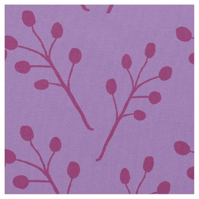 Tissu Feuille rose (Fermer)