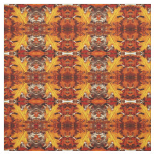 Tissu - Feuilles automnales
