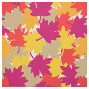 Tissu Feuilles automnales d'automne
