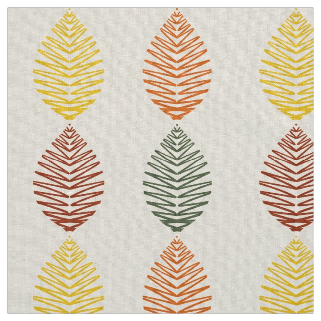 Tissu Feuilles d'Automne (Échantillon)