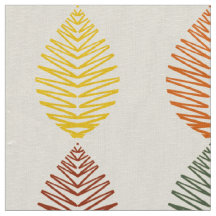 Tissu Feuilles d'Automne