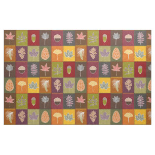 Tissu Feuilles d'automne surpidées