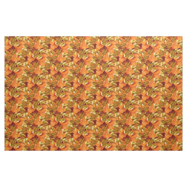 Tissu Feuilles d'automne tombées (Fat Quarter)