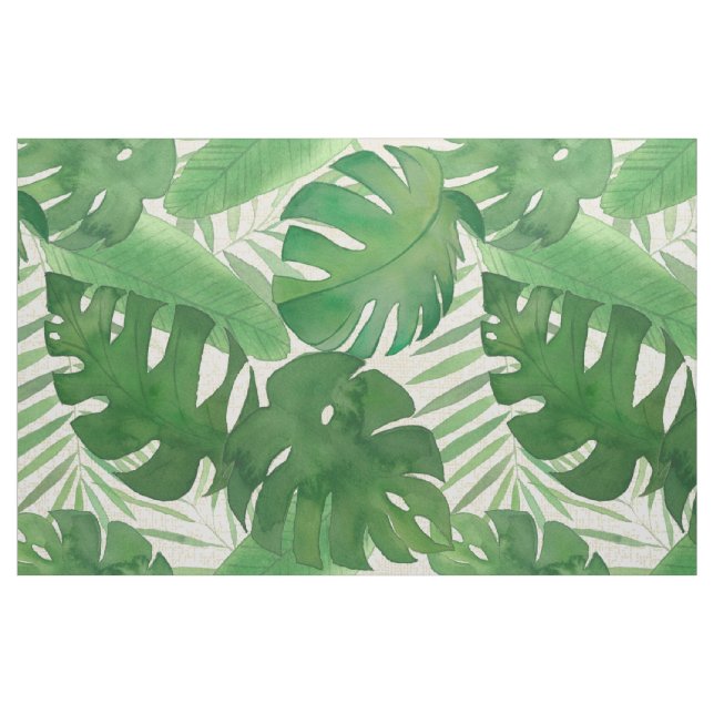 Tissu Feuilles de Luana Watercolor (Fat Quarter)