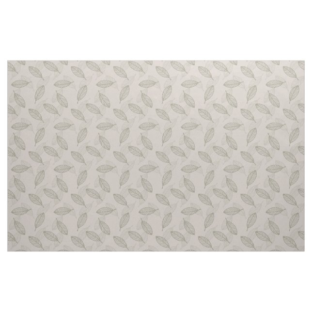 Tissu Feuilles fantômes (Fat Quarter)