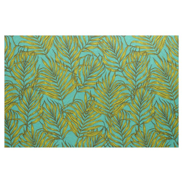 Tissu Feuilles Palm (Fat Quarter)