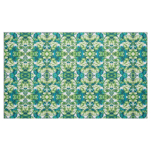 Tissu Feuilles tropicaux colorés de Banana et Monstera