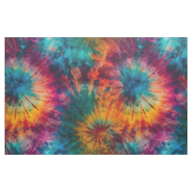 Tissu Feux d'artifice vibrants Tie-Dye (Yard)