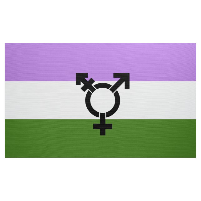 Tissu Fier d'être queer - fierté queer et genre (Yard)
