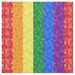 Tissu Fierté de Pixelated