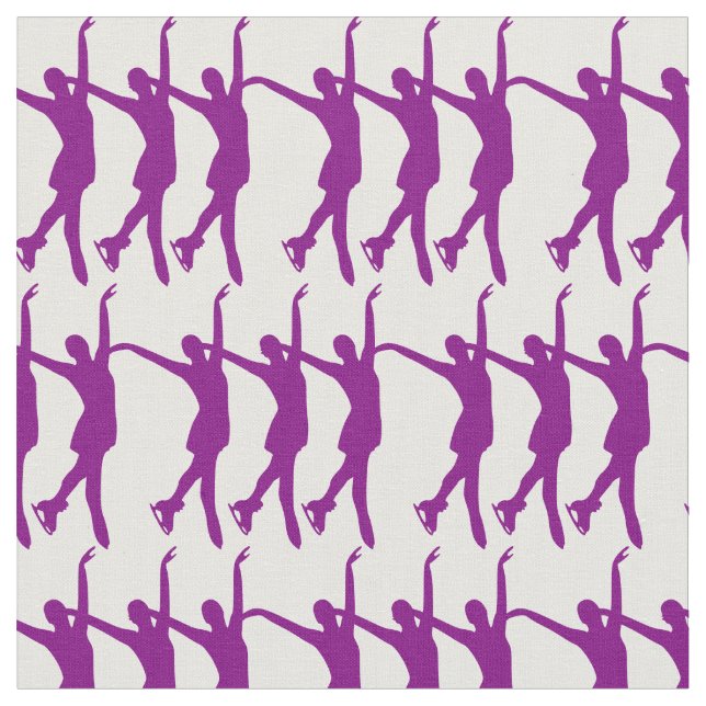 Tissu Figure de la structure de patinage de glace Synchr (Fermer)