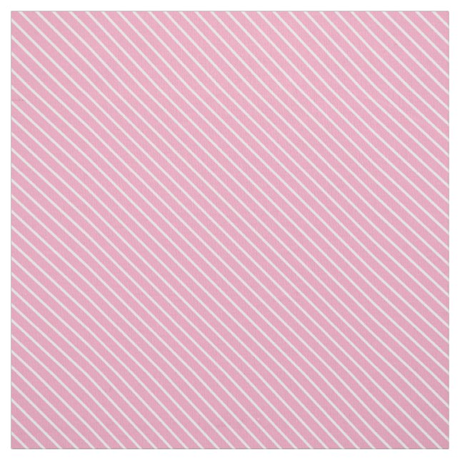 Tissu Filets diagonaux - rose et blanc de coquille (Échantillon)