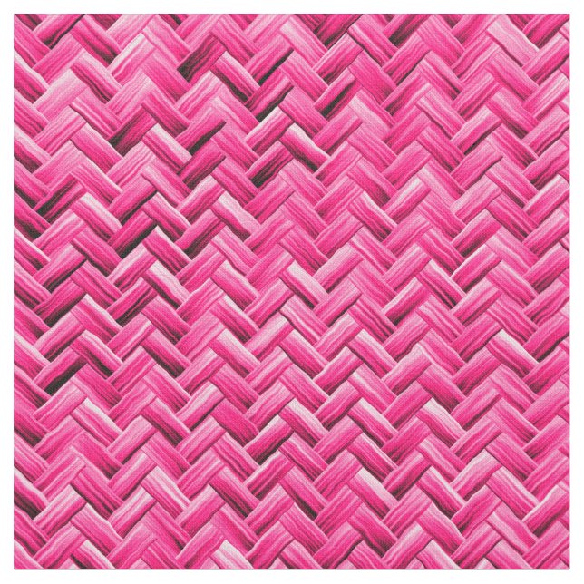 Tissu Fille Fuchsia Pochette géométrique (Fermer)