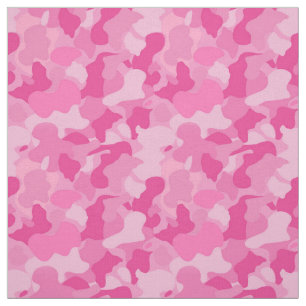 Tissu Fille rose de Camo