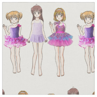 Tissu Filles de danse