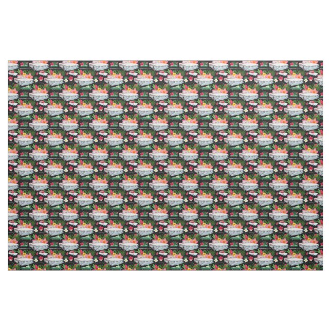 Tissu Fin de support Corvair convertible Tissu-noir (Fat Quarter)