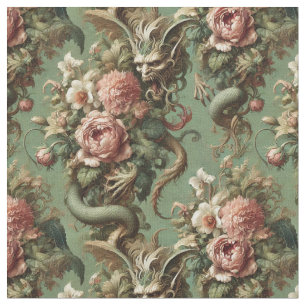 Tissu Finerie Drac - Carrelage classique gothique