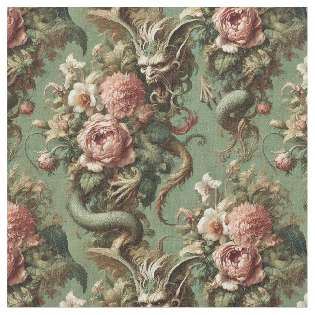 Tissu Finerie Drac - Carrelage classique gothique (Fermer)