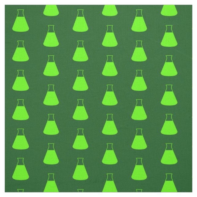 Tissu Flacon erlenmeyer Vert (Échantillon)