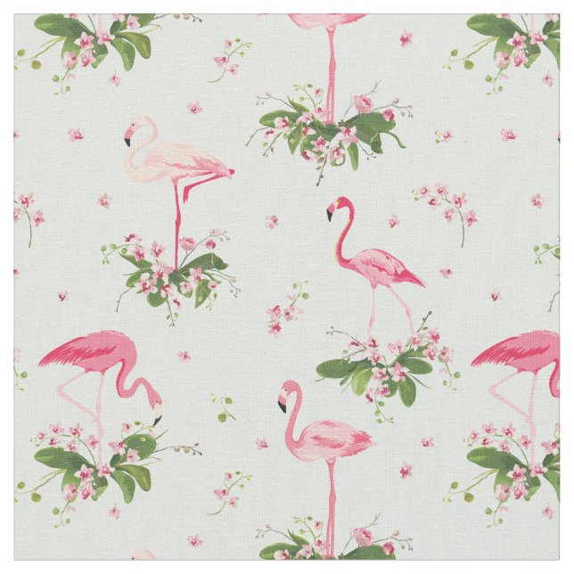 Tissu Flamant rose (Fermer)