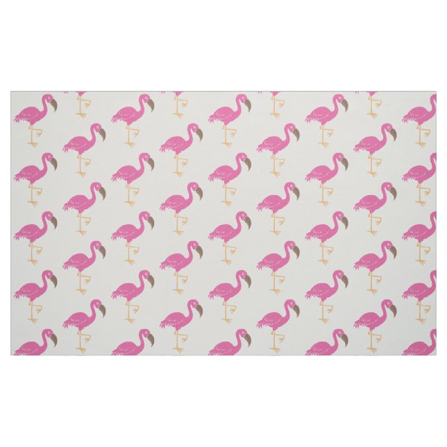 Tissu Flamant rose (Fat Quarter)