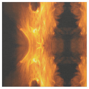 Tissu Flammes montantes Abstraites