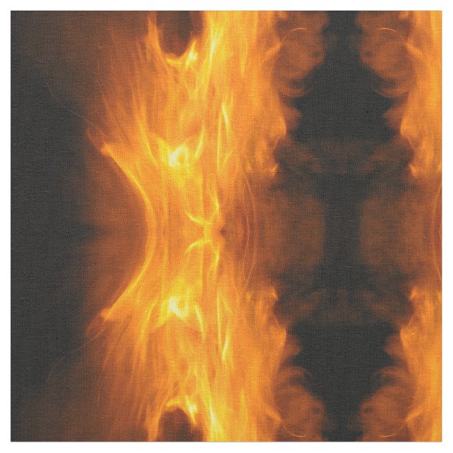 Tissu Flammes montantes Abstraites (Fermer)