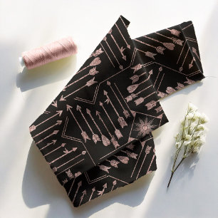 Tissu Flèches Boho et Sun V7 Pink ID748