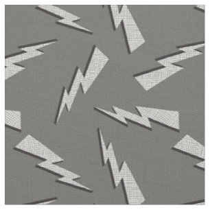 Tissu flèches grasses géométrique moderne boulon gris ne