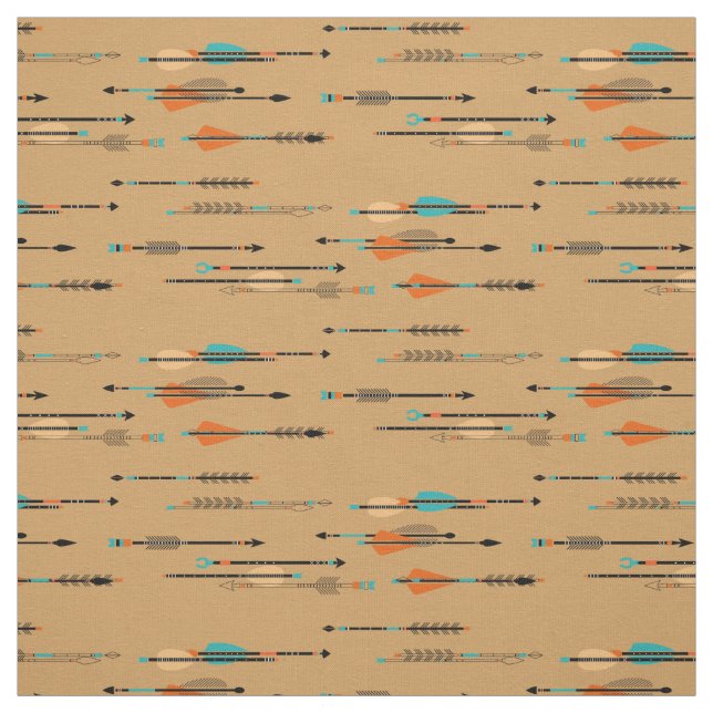 Tissu Flèches indiennes (Échantillon)