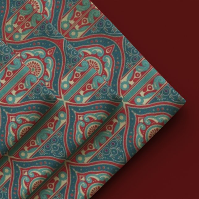 Tissu Fleur d'Alhambra - Influence mauresque symétrique (Créateur téléchargé)
