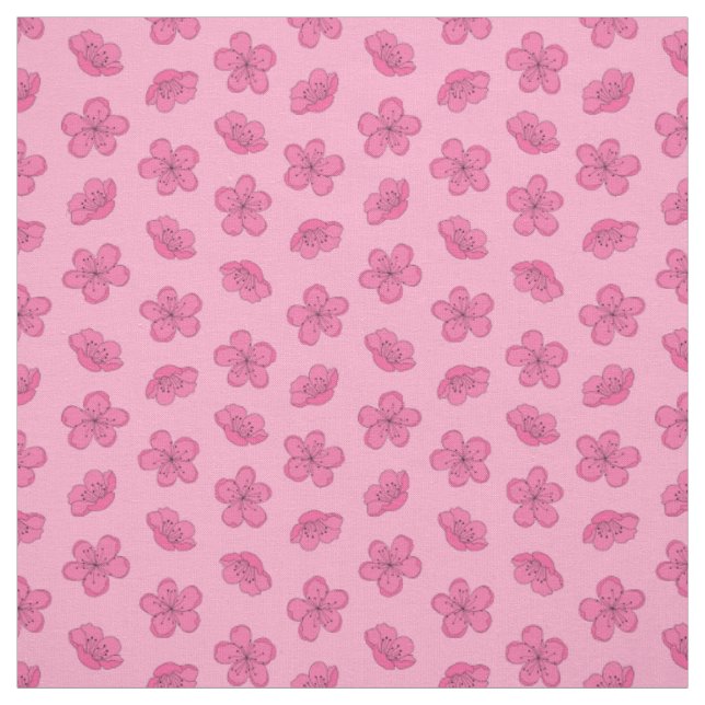 Tissu Fleur de cerisier (Échantillon)