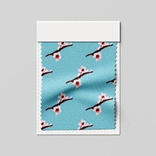 Tissu Fleur de cerisier, Sakura, motif floral rose