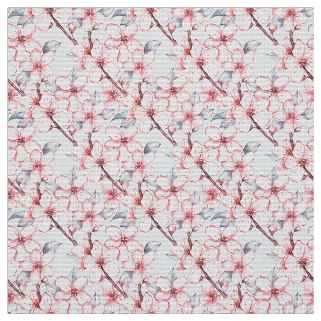 Tissu Fleur de cerisiers 3 (Échantillon)