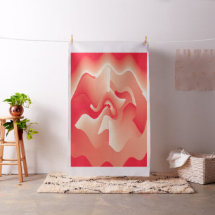 Tissu fleur de corail