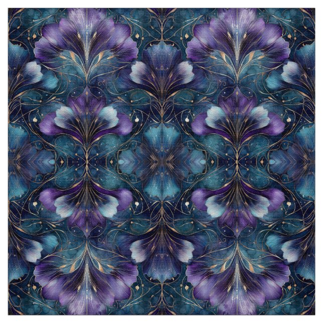 Tissu Fleur de crépuscule (Échantillon)