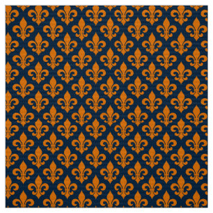 Tissu Fleur De Lis Motif