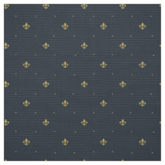 Tissu Fleur De Lis Motif
