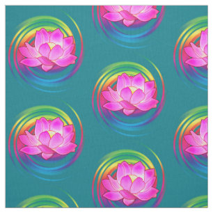 Tissu Fleur de Lotus