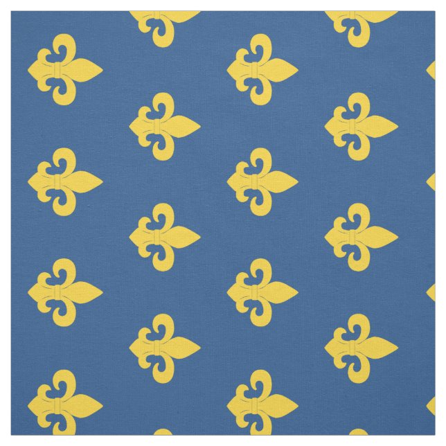 Tissu Fleur de Lys (Échantillon)