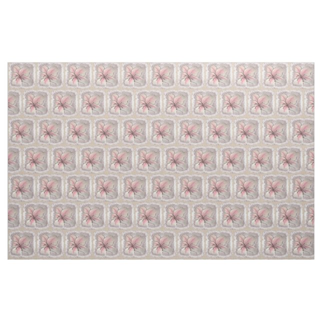 Tissu Fleur de lys émergente (Fat Quarter)