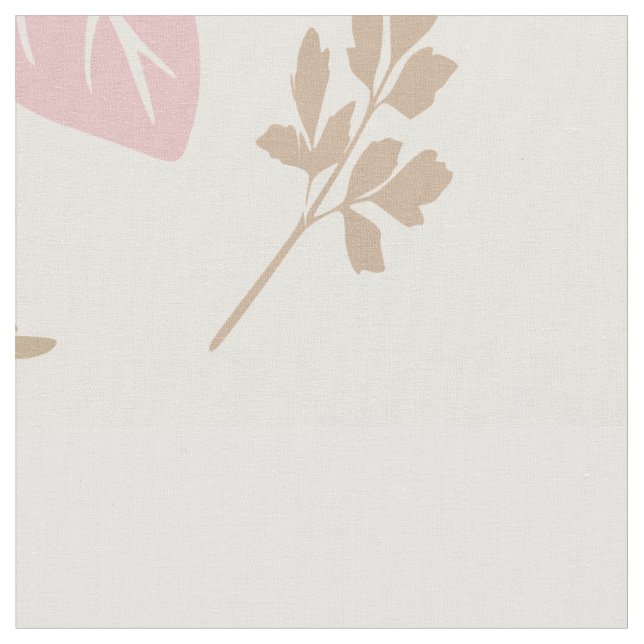 Tissu Fleur de Pêche (Fermer)