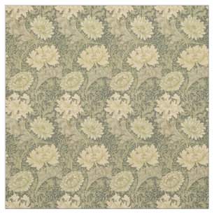 Tissu Fleur de Sauge Chrysanthème de William Morris
