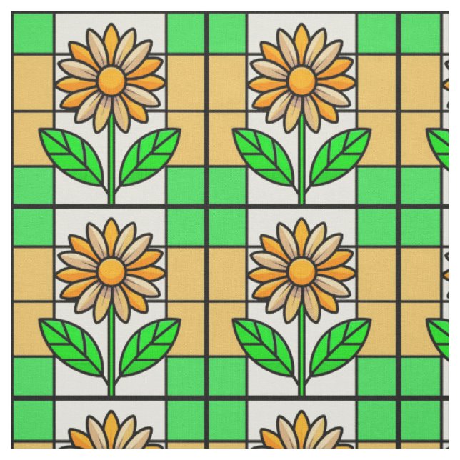 Tissu Fleur de verre tendu (Échantillon)