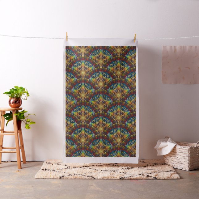 Tissu Fleur de vie / Blume des Lebens - Mandala III (In Situ)